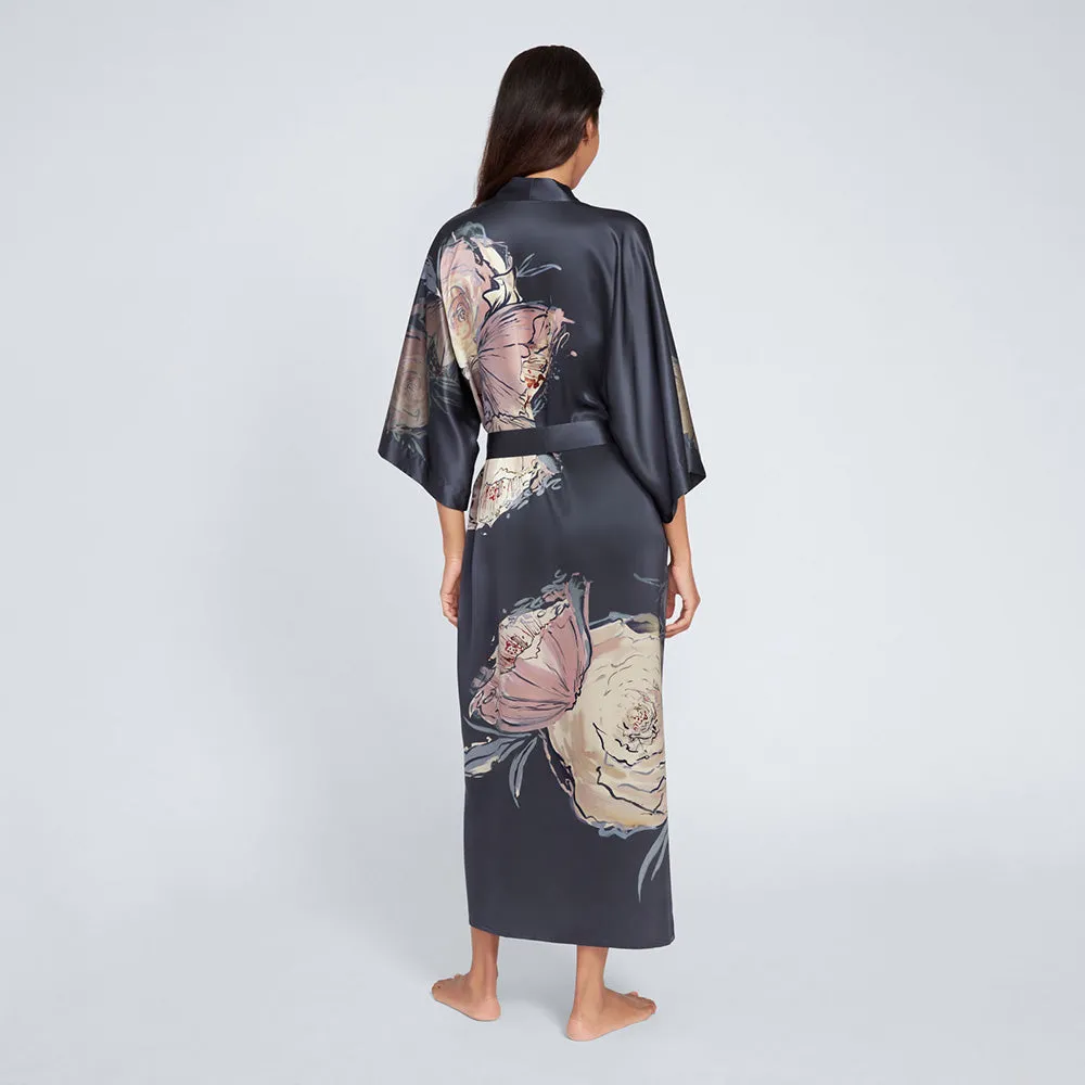 Washable Silk Jia Long Kimono Robe sold by Kim + Ono product image thumbnail 3