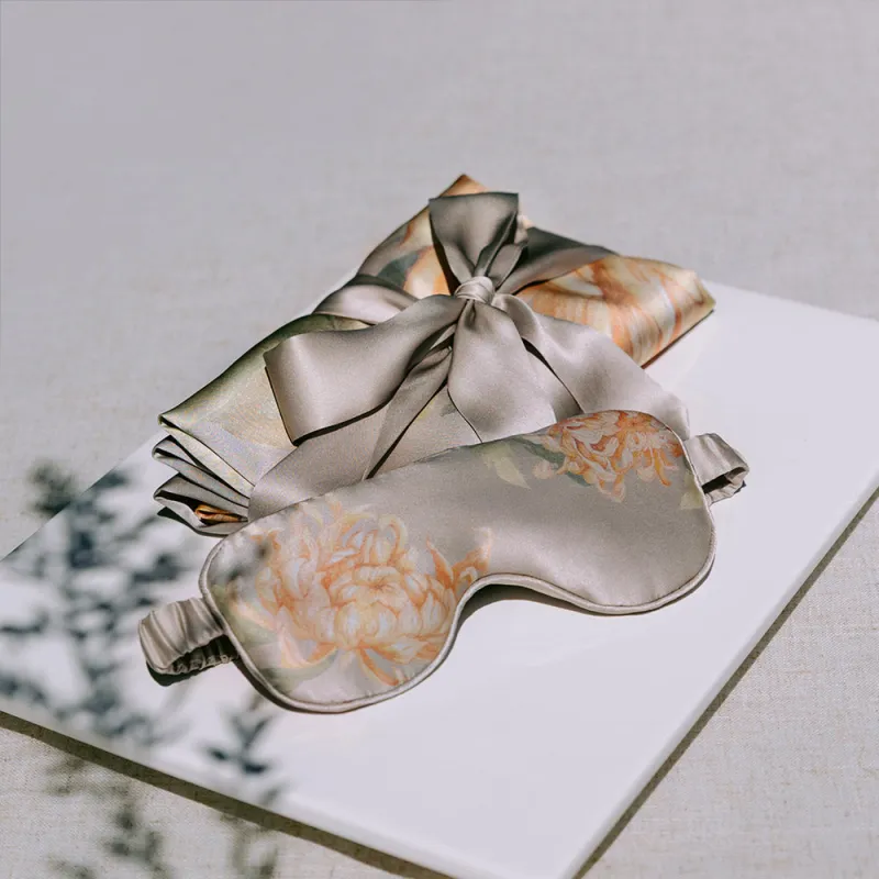 Washable Silk Kiku Self Care Set sold by Kim + Ono