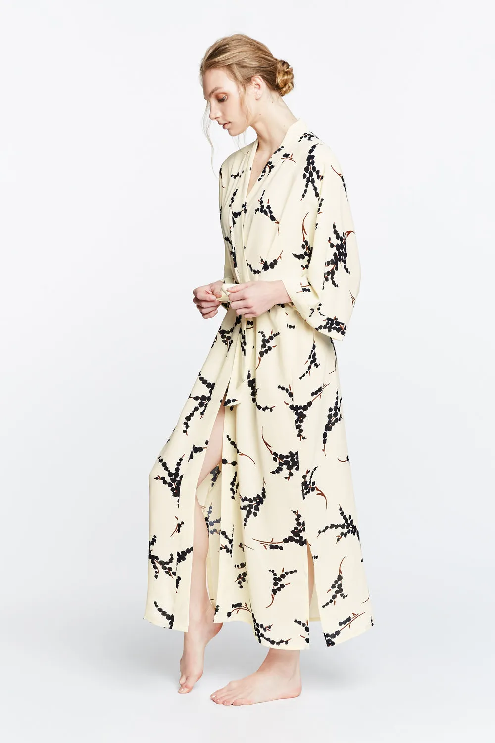Mio Long Kimono Robe sold by Kim + Ono product image thumbnail 2