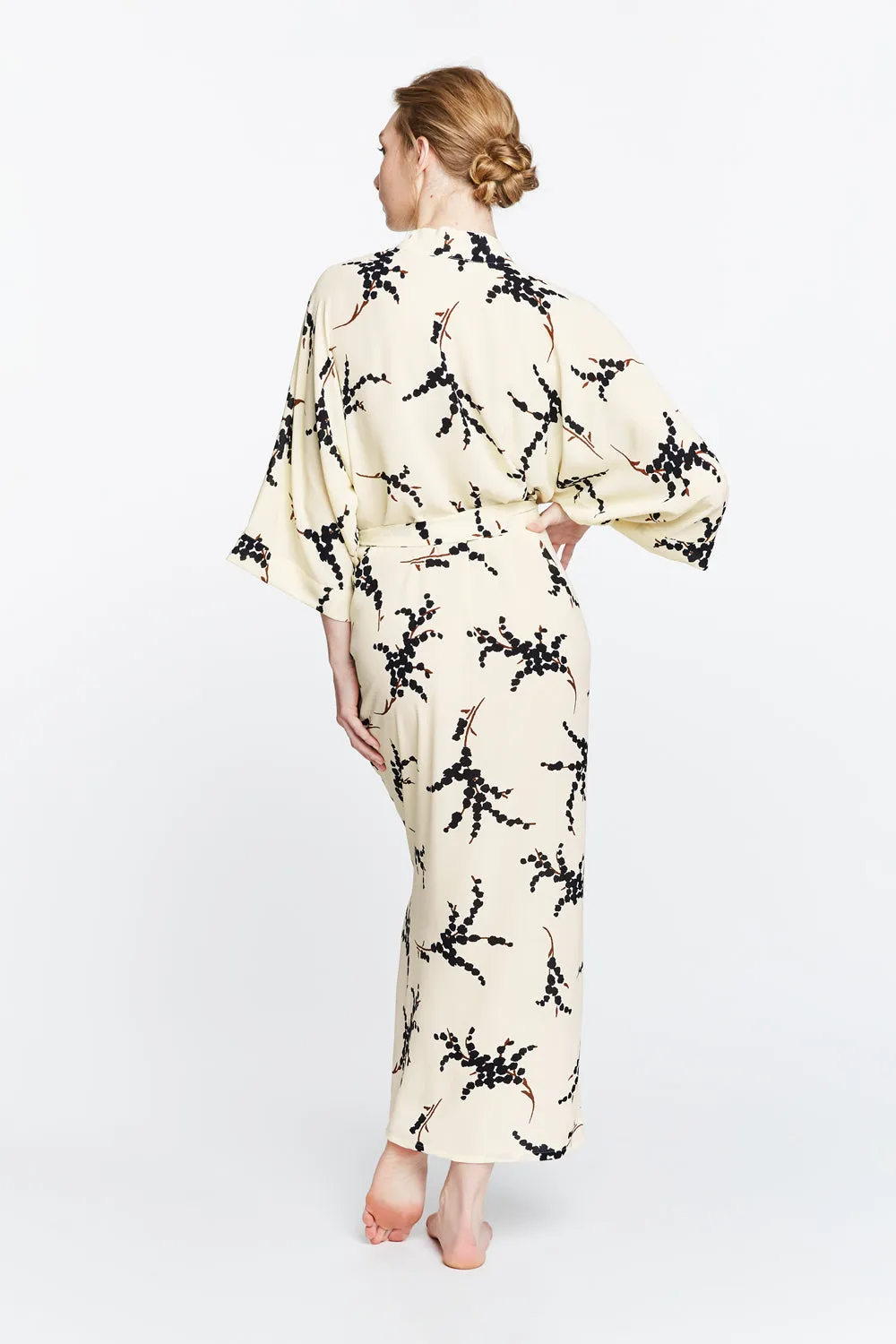 Mio Long Kimono Robe sold by Kim + Ono product image thumbnail 3