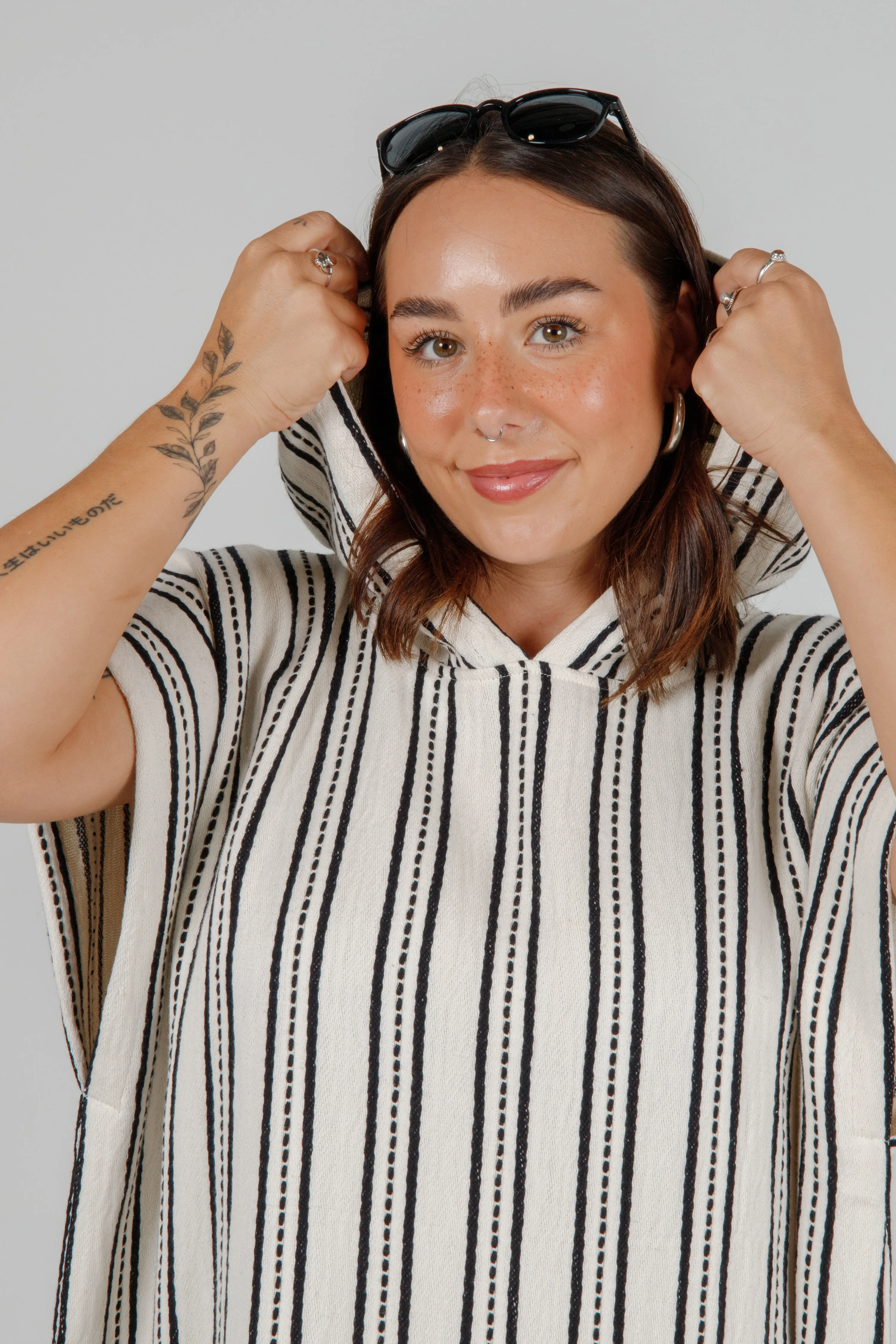 THE TATLOW | Unisex Stitched Poncho sold by Tofino Towel Co product image thumbnail 2