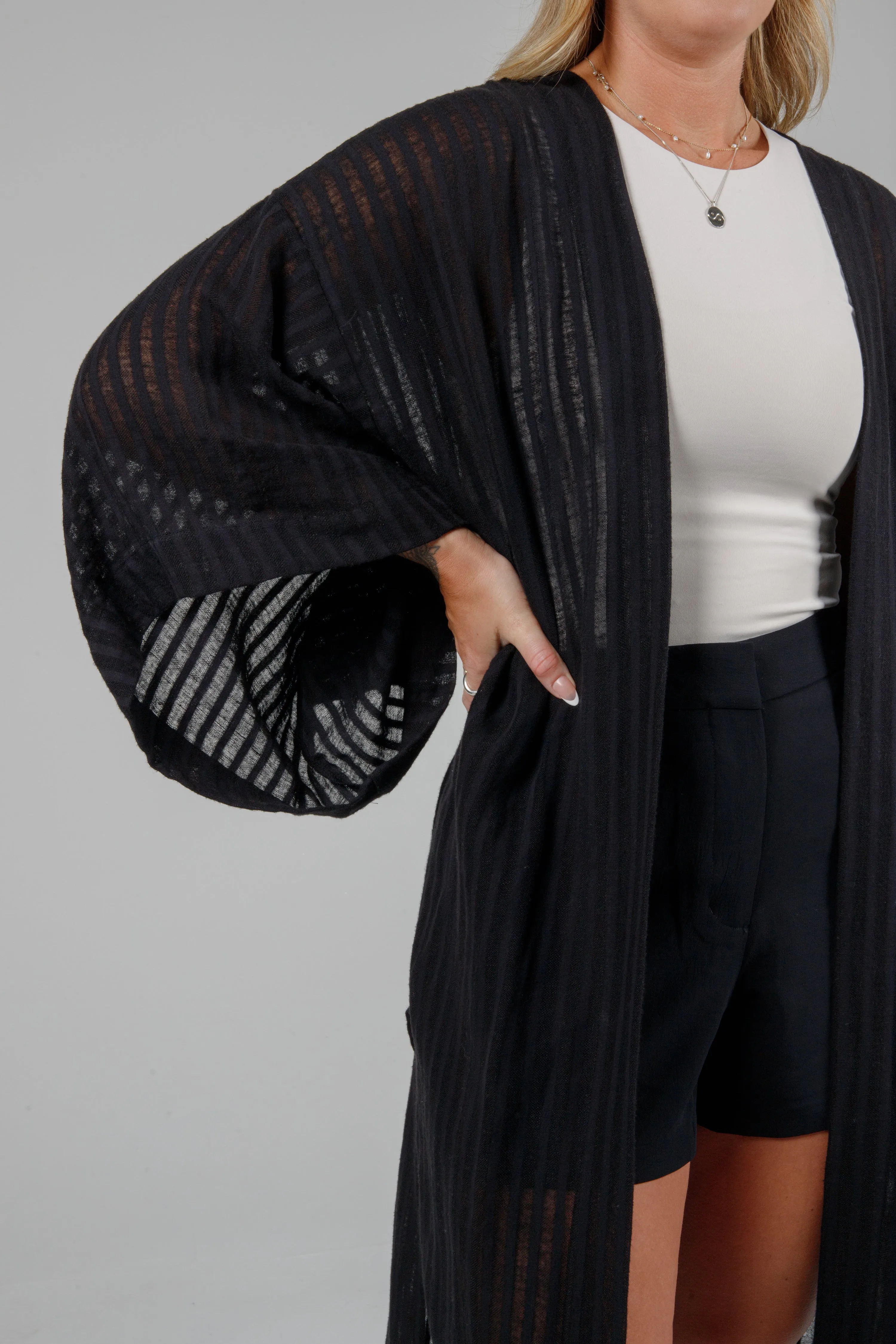 THE POSEY | Linen Blend Cover Up sold by Tofino Towel Co product image thumbnail 2