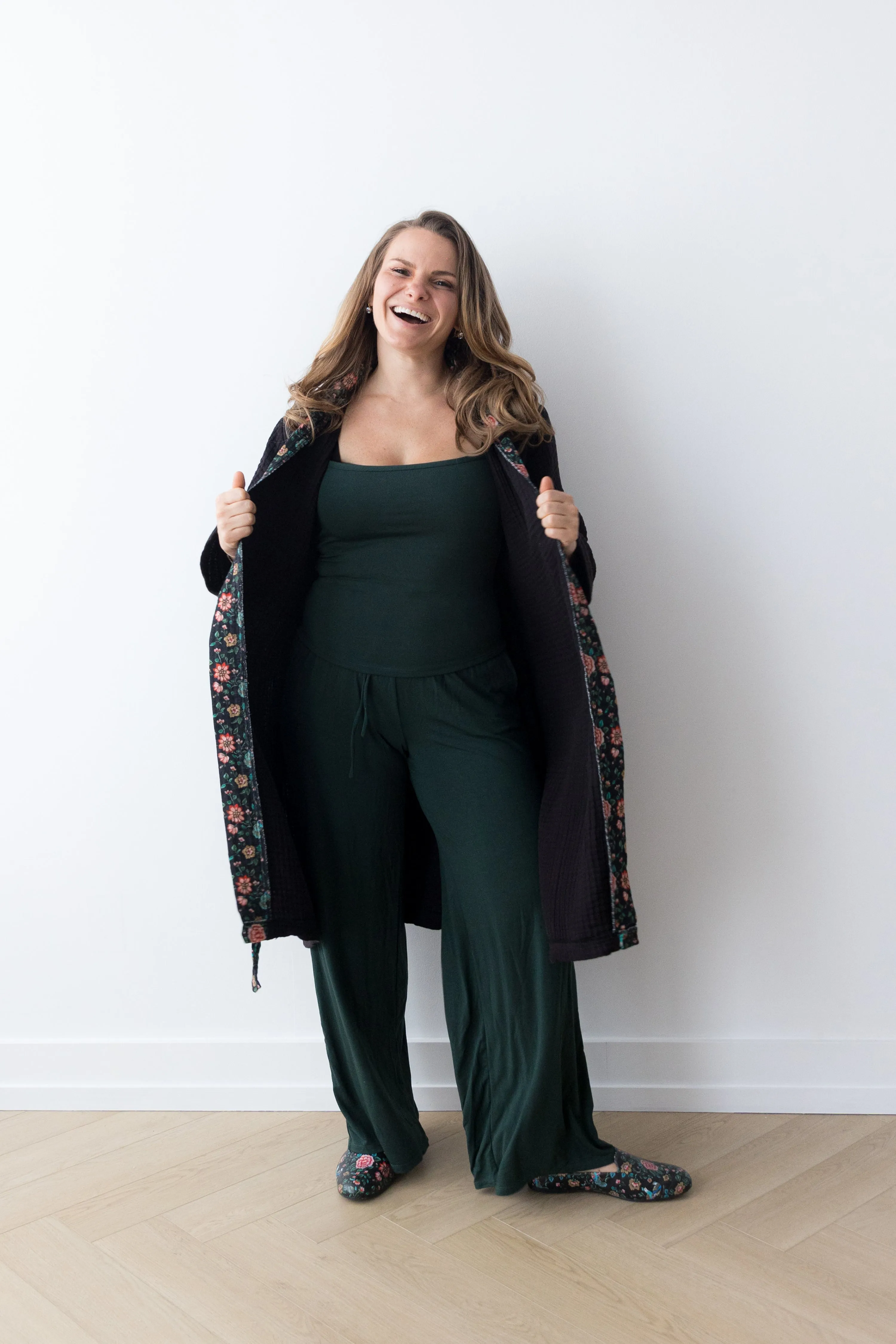 THE MICHELE | Limited Edition Muslin Robe sold by Tofino Towel Co product image thumbnail 2