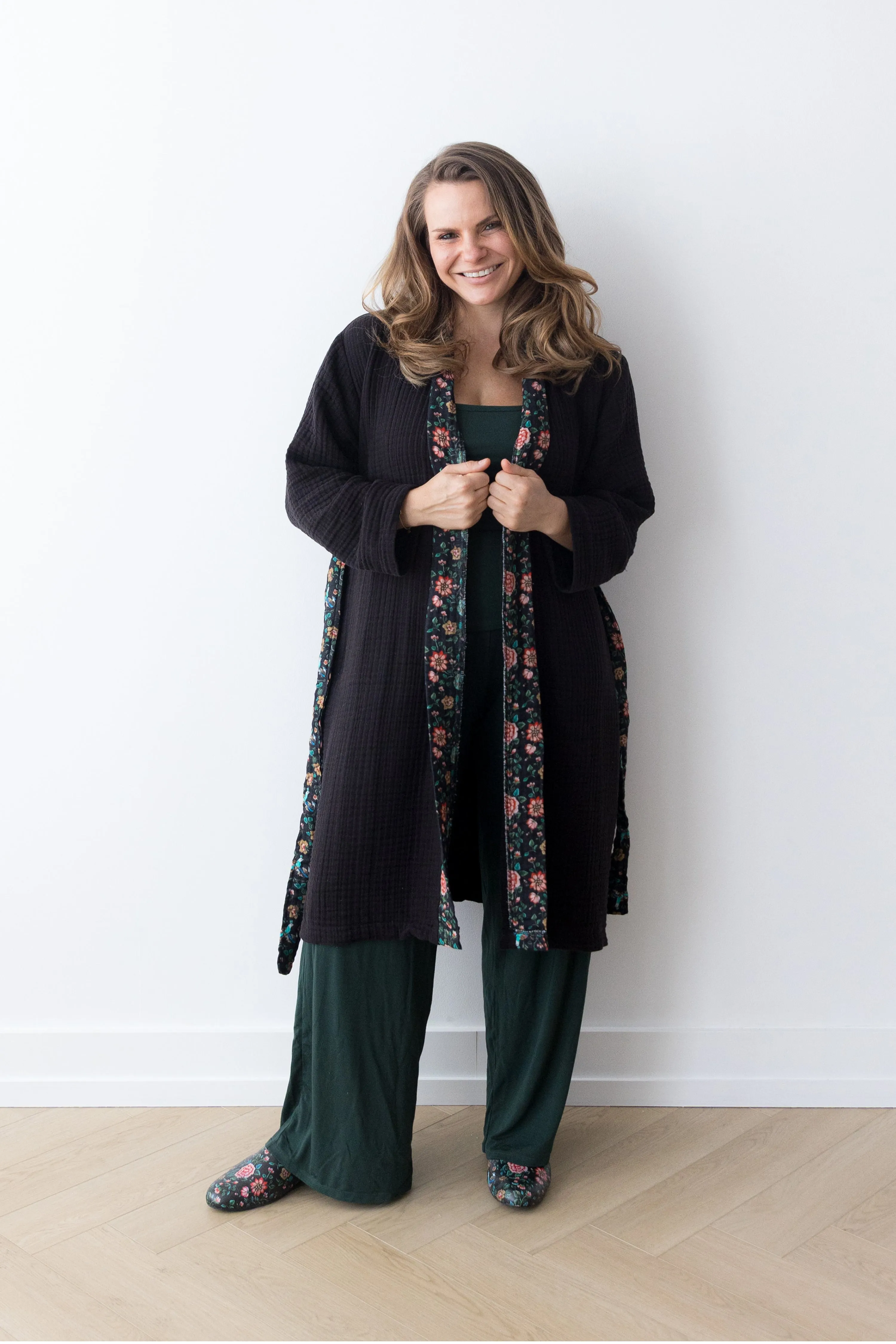 THE MICHELE | Limited Edition Muslin Robe sold by Tofino Towel Co product image thumbnail 5