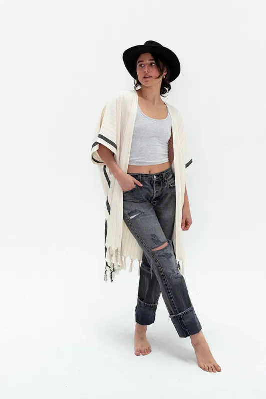 THE SOLEIL | Open Cover-Up sold by Tofino Towel Co