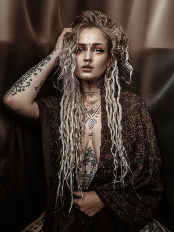 SHIPIBO Cotton Scarf Black Gold Shawl Sacred Geometry Icaro Pattern Festival Ritual Ceremony Shamanic Ethnic Boho Sarong Wrap Shaman AJJAYA sold by Ajjaya