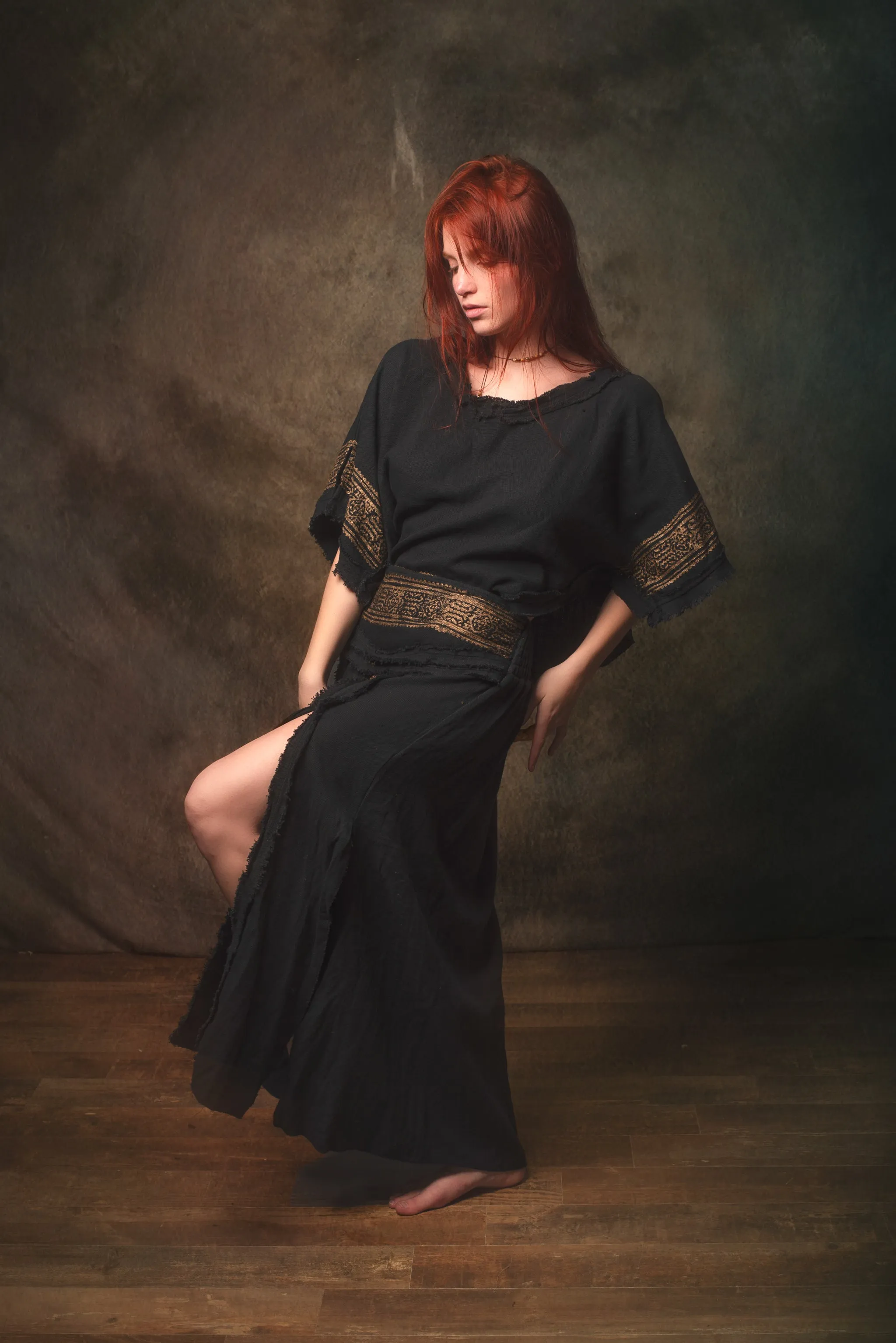 KURA Mini Poncho Top Natural Cotton Block Printed Tribal Patterns Shirt Festival Ceremony Fairy Boho AJJAYA sold by Ajjaya product image thumbnail 4