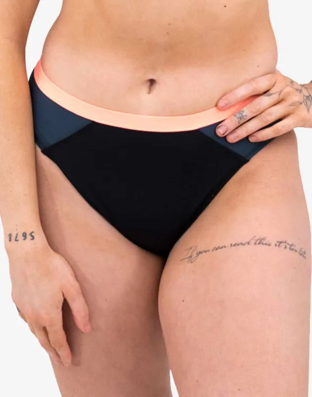 Colourblock Polyester Bikini Bottom sold by swimco