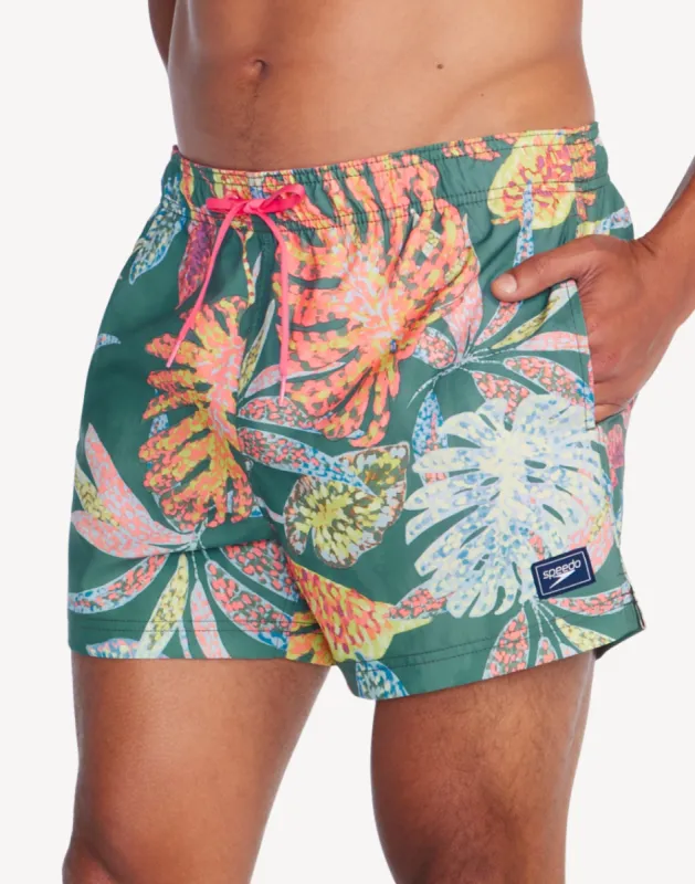 Printed Redondo Edge 14" Swim Trunk sold by swimco