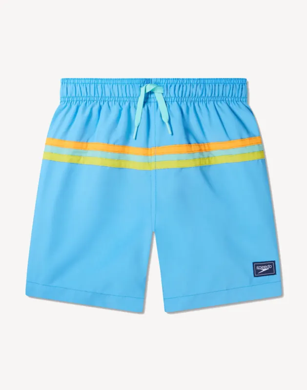 Boys Stripe 15" Swim Trunk sold by swimco