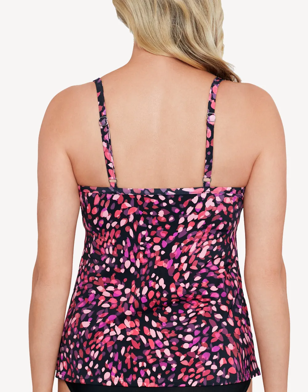 Abstract Dot Flyaway Tankini Top sold by swimco product image thumbnail 2