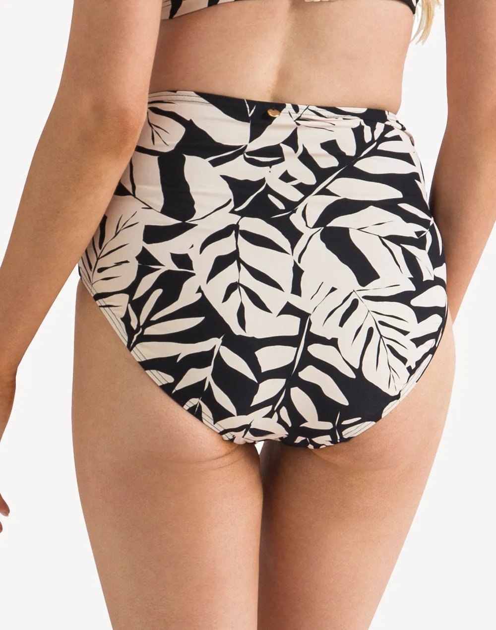 Camo Gathered High Waist Bikini Bottom sold by swimco product image thumbnail 2