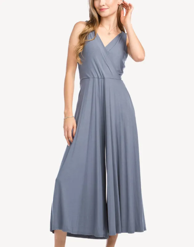 V Neck Romper With Pockets sold by swimco