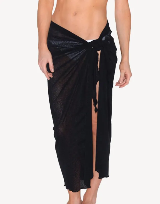 Solid Sarong sold by swimco