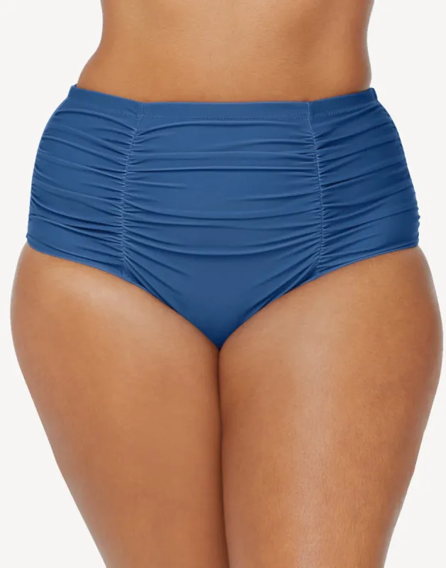 Solid Costa Plus Size Bikini Bottom sold by swimco