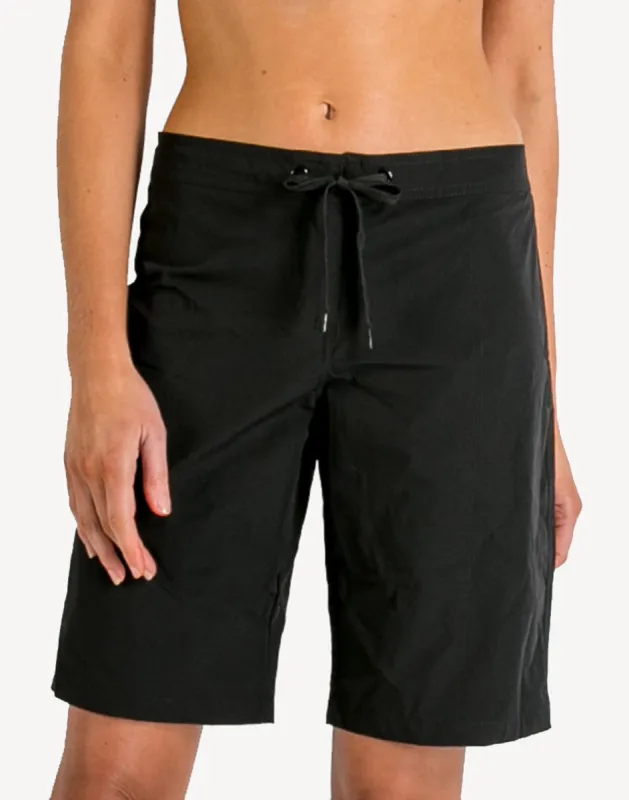 Women's Long 4-Way Stretch Boardshort sold by swimco