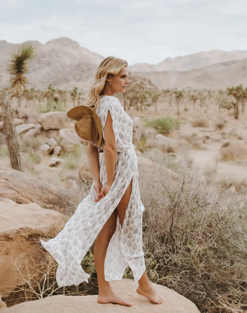 Deep V Maxi Dress sold by swimco product image thumbnail 3