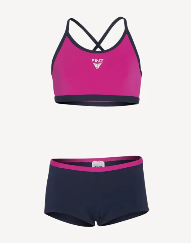 Girls Polyester Bikini Set sold by swimco