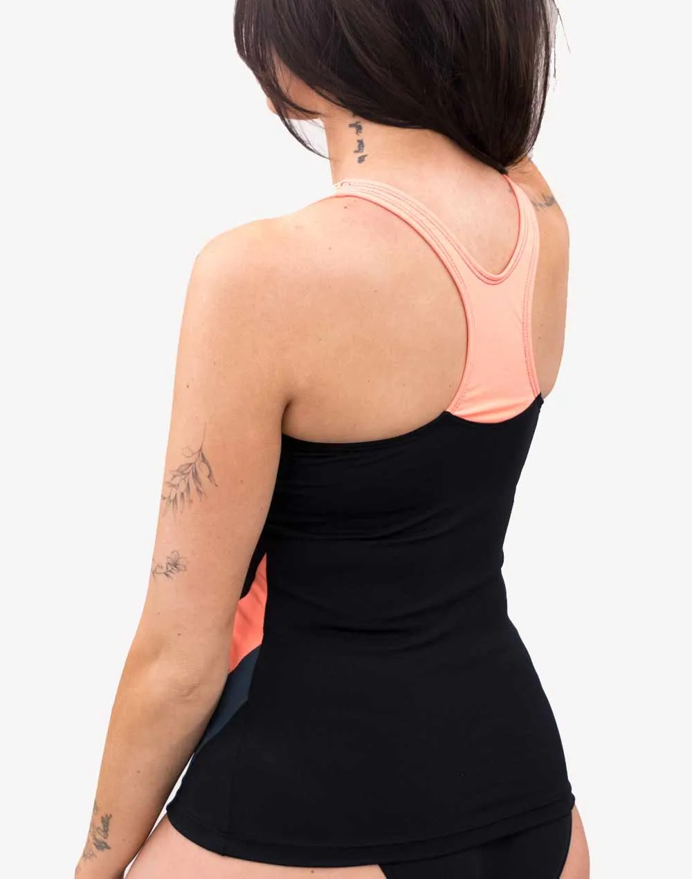 Colourblock Polyester Tankini Top sold by swimco product image thumbnail 2