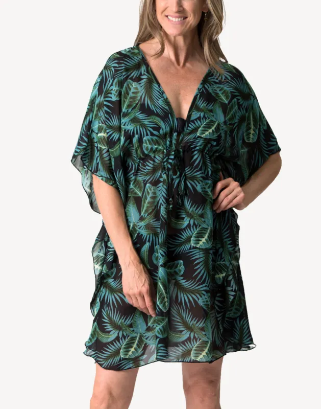 Palm Print Tunic Cover Up sold by swimco