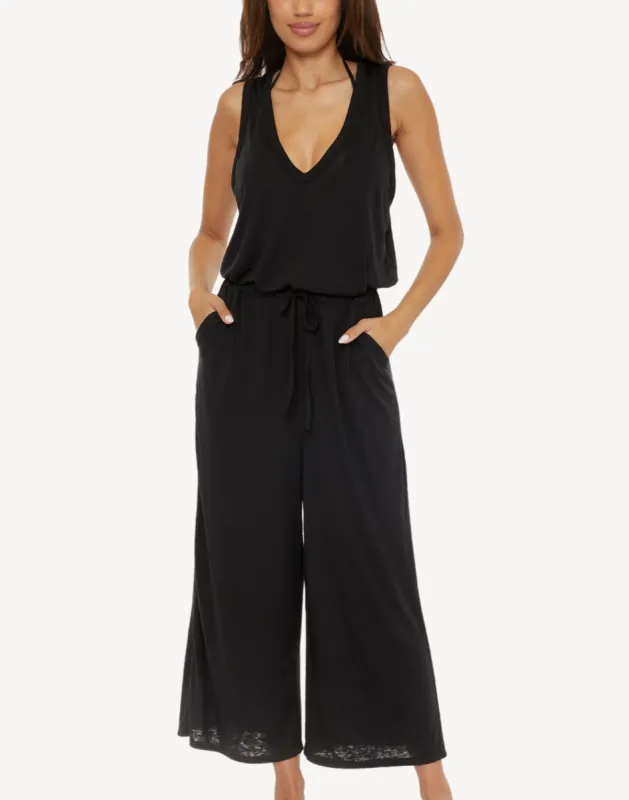 Beach Date Cover Up Jumpsuit sold by swimco