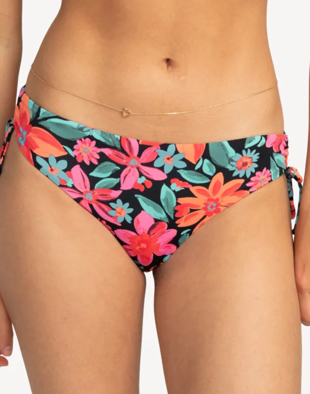 Floral Fiesta Beach Classics Hipster Ties Bikini Bottom sold by swimco