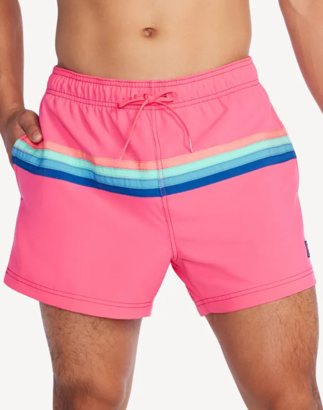 Redondo Edge Stripe 14" Swim Trunk sold by swimco