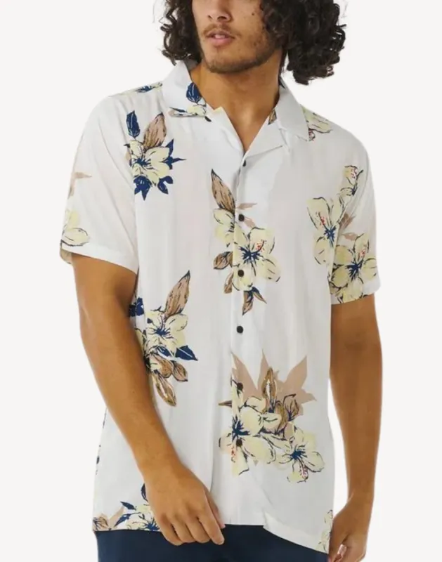 Aloha Hotel Button Up Shirt sold by swimco