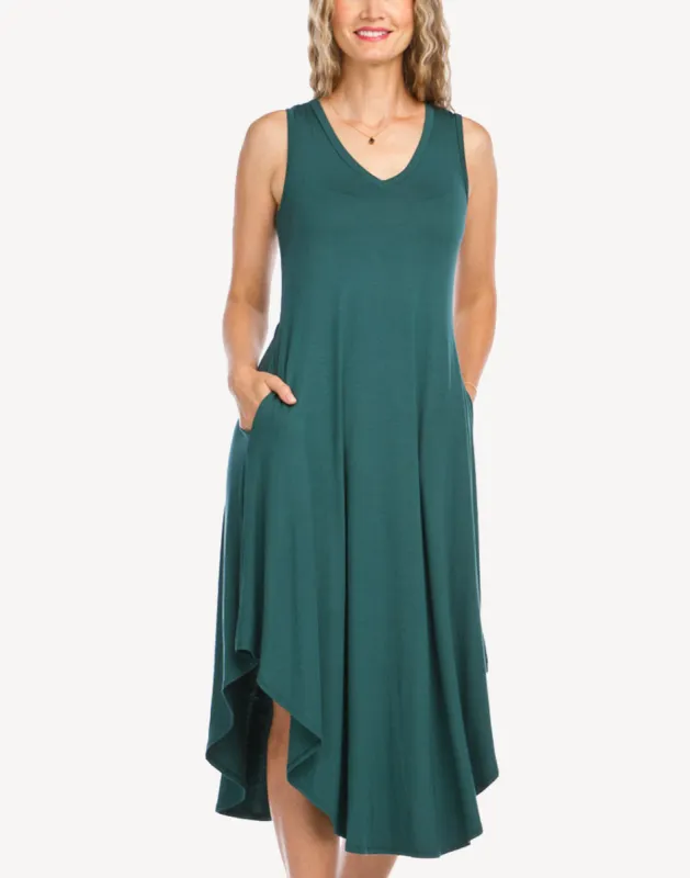 V Neck Maxi Dress sold by swimco