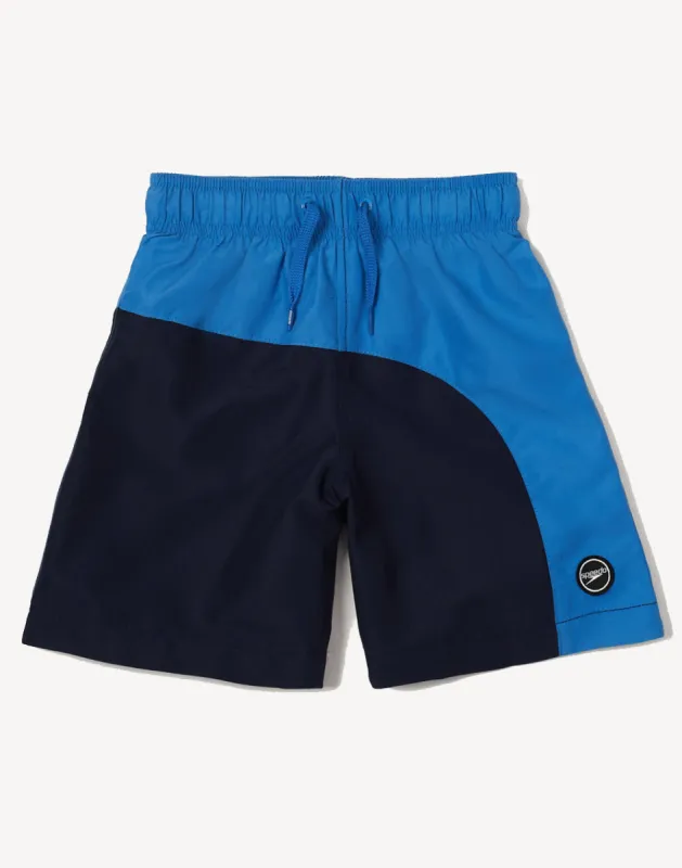 Boys Colourblock Redondo 15" Swim Trunk sold by swimco