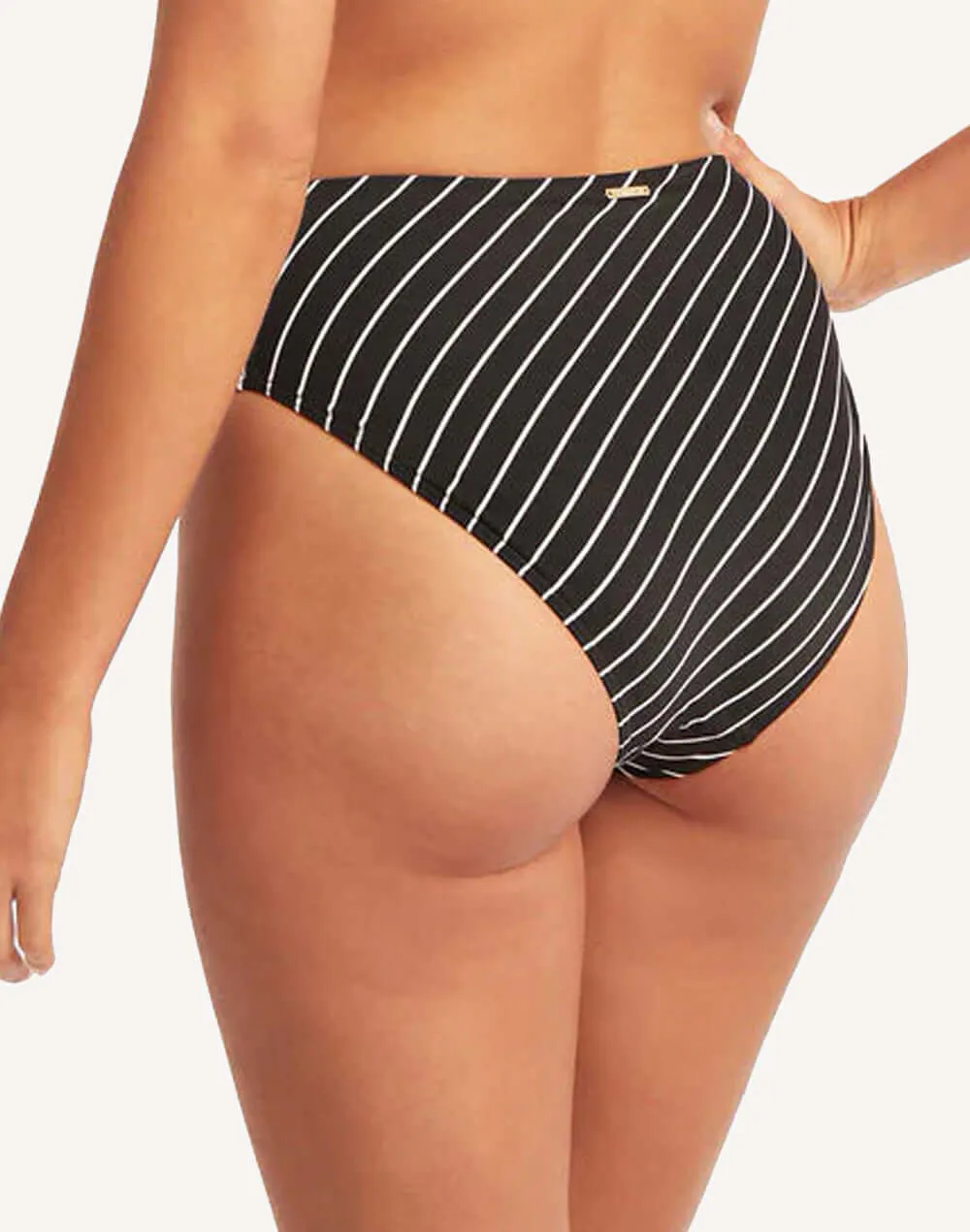 Shoreline Retro High Waist Bikini Bottom sold by swimco product image thumbnail 2