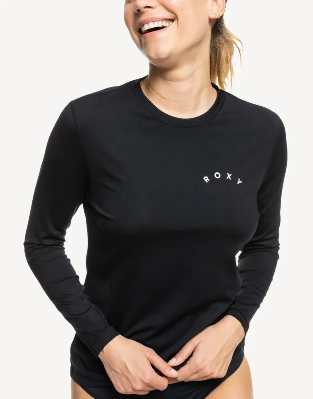 Women's Enjoy Waves UPF 50+ Long Sleeve Rashguard sold by swimco