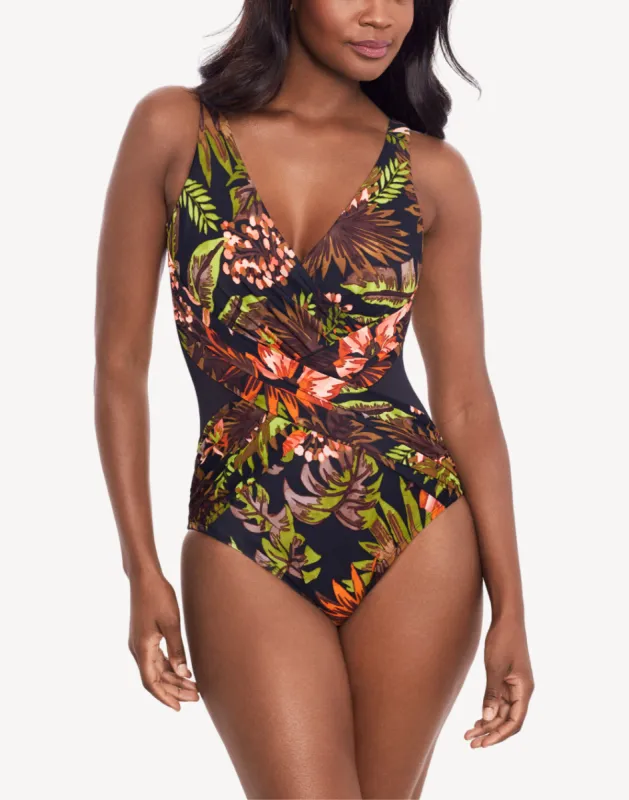 Botanico Crossover One Piece Swimsuit sold by swimco