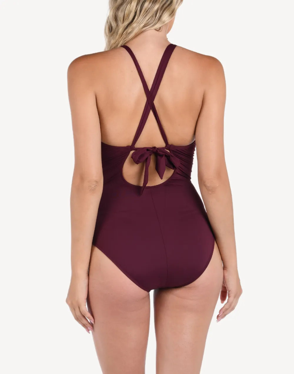 Island Goddess High Neck Keyhole One Piece Swimsuit sold by swimco product image thumbnail 2