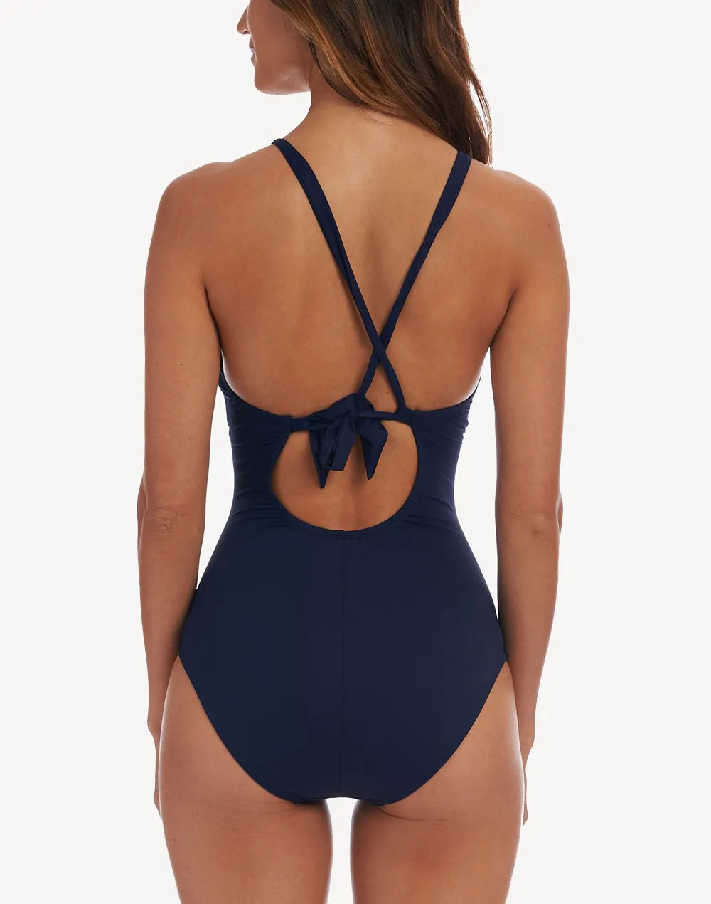 Island Goddess High Neck Keyhole One Piece Swimsuit sold by swimco product image thumbnail 4