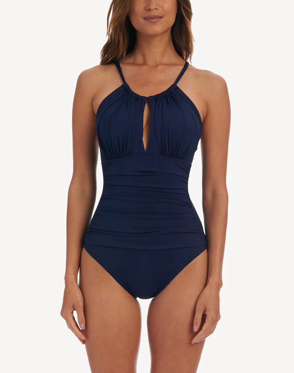 Island Goddess High Neck Keyhole One Piece Swimsuit sold by swimco product image thumbnail 3
