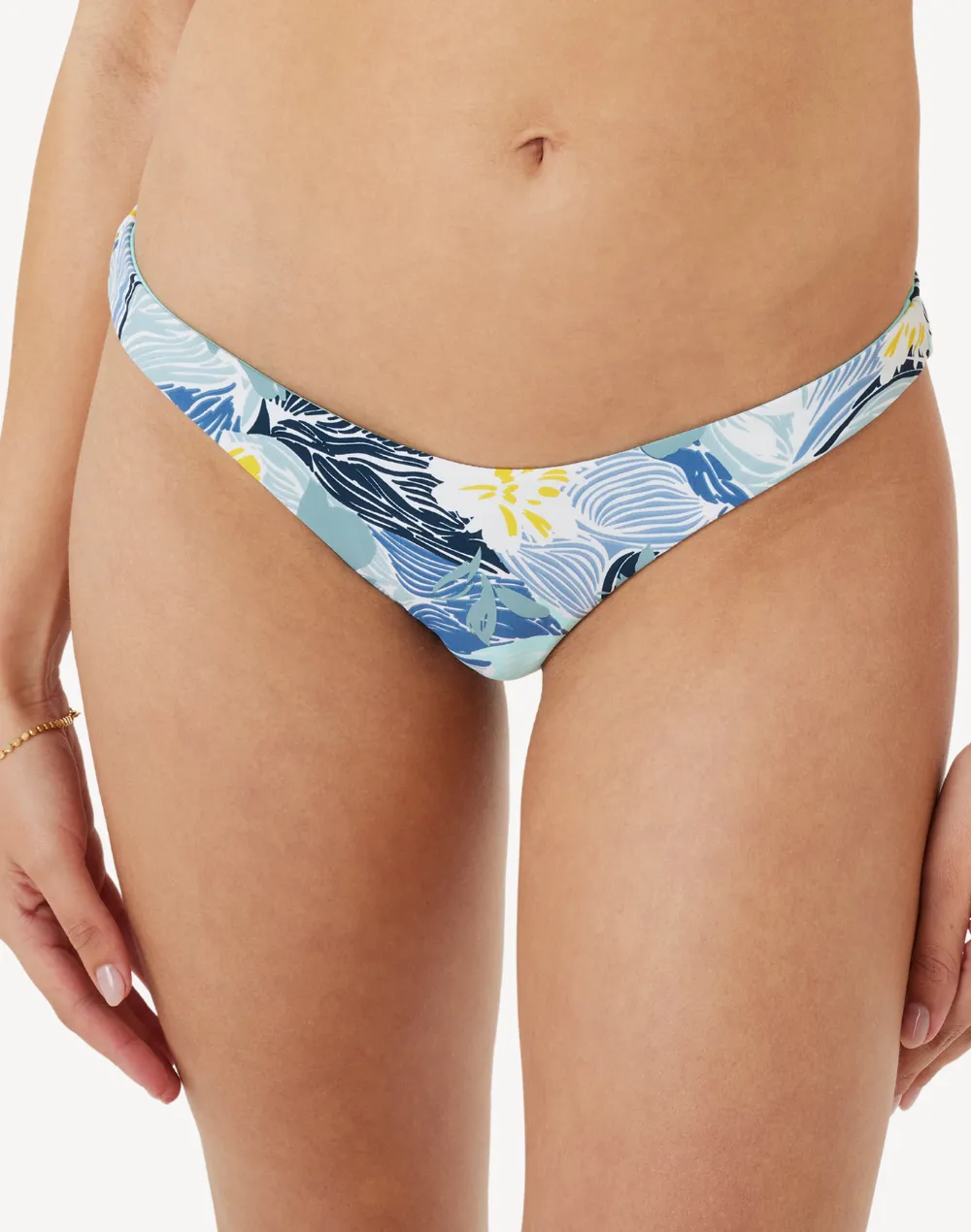 Smooth Waters Scoop Reversible Cheeky Bikini Bottom sold by swimco