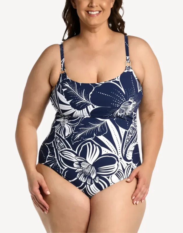 At The Playa Lingerie Plus Size One Piece Swimsuit sold by swimco