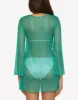 Golden Crochet Tunic Cover Up sold by swimco