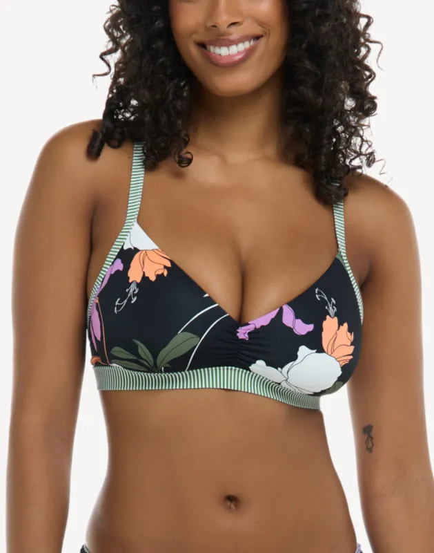 Dreamy Drew D-F Cup Reversible Bikini Top sold by swimco