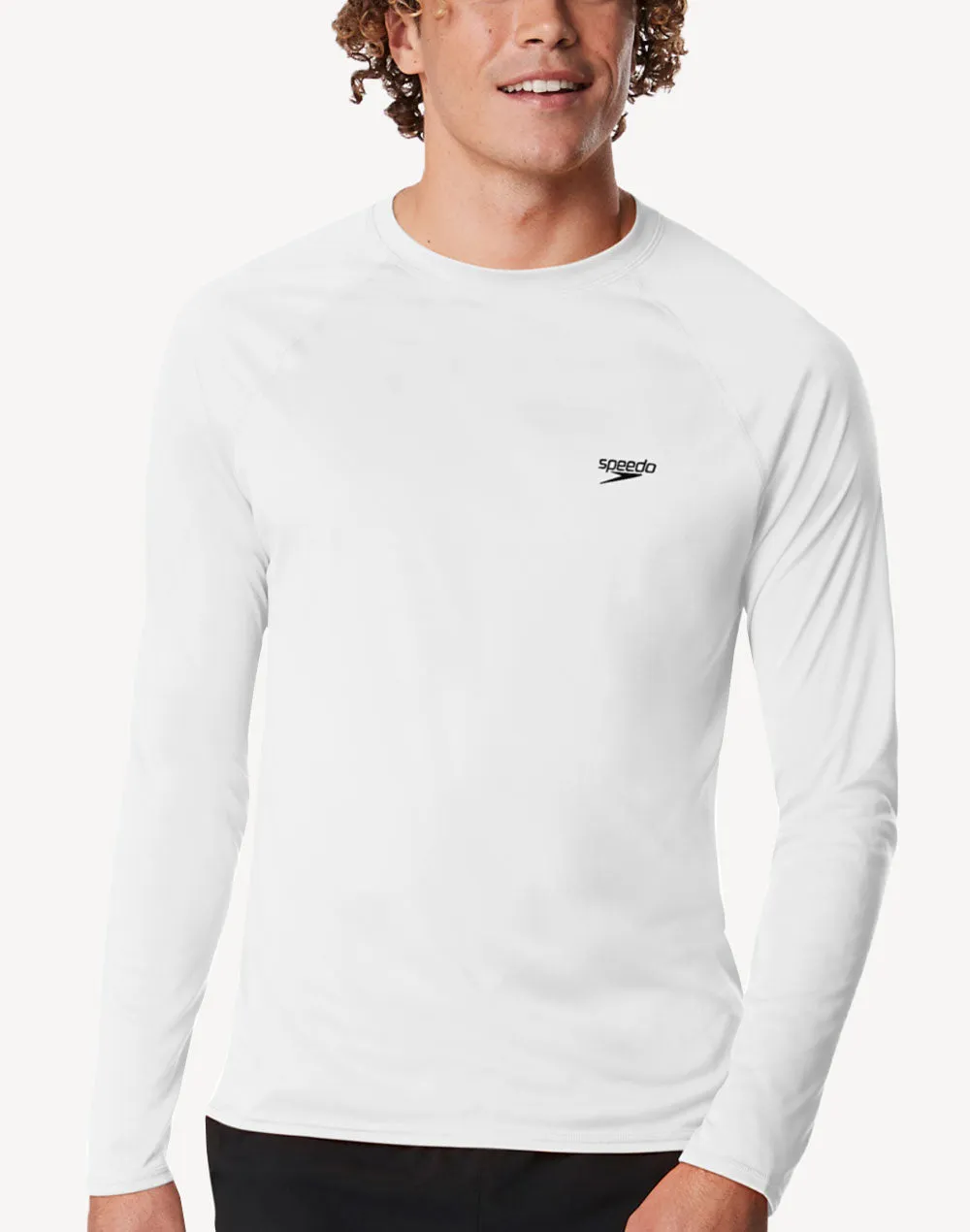 Men's Easy UPF 50 Long Sleeve Swim Shirt sold by swimco