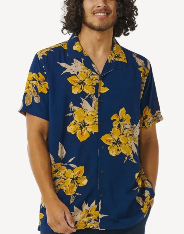 Aloha Hotel Button Up Shirt sold by swimco