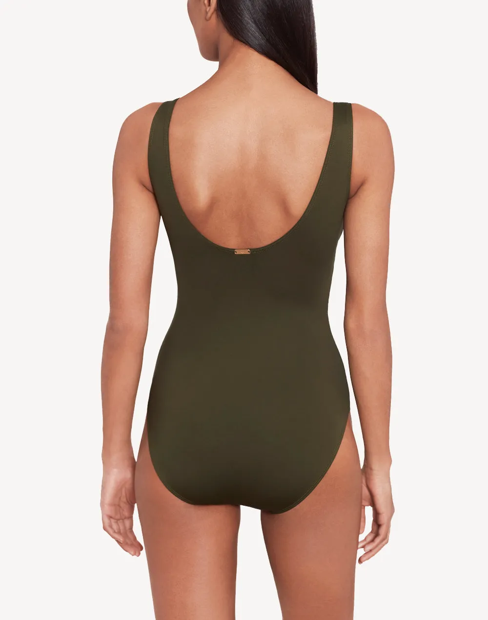 Beach Club Solids Ruffle Underwire One Piece sold by swimco product image thumbnail 2