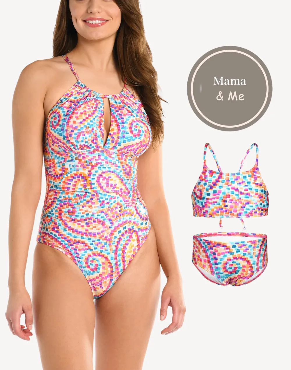 Pebble Beach Keyhole One Piece Swimsuit sold by swimco product image thumbnail 3