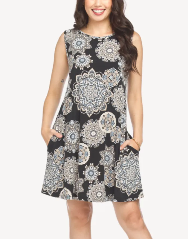 Texture A Line Short Dress sold by swimco