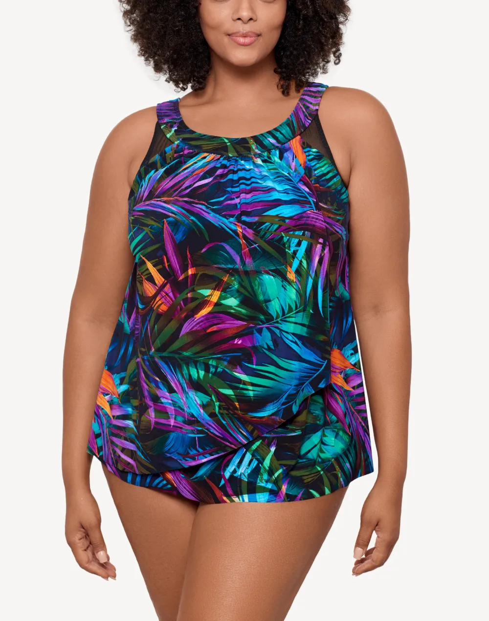 Palma Paradiso Plus Size Ursula Tankini Top sold by swimco product image thumbnail 3