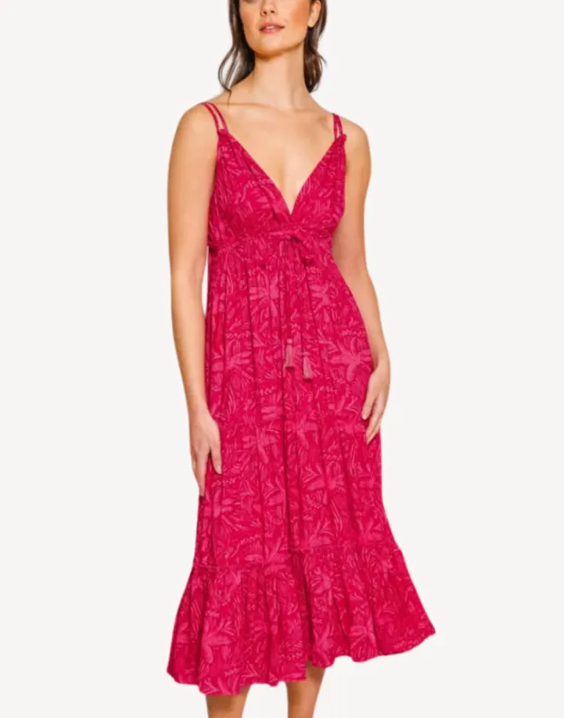 Las Palmas Midi Dress sold by swimco