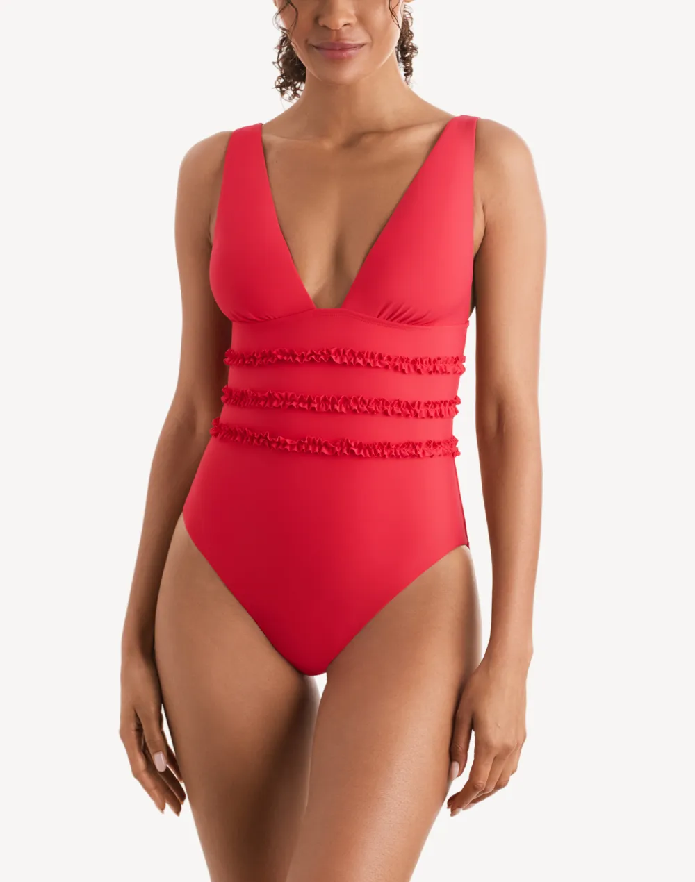 Soleil Solids Sonny One Piece Swimsuit sold by swimco