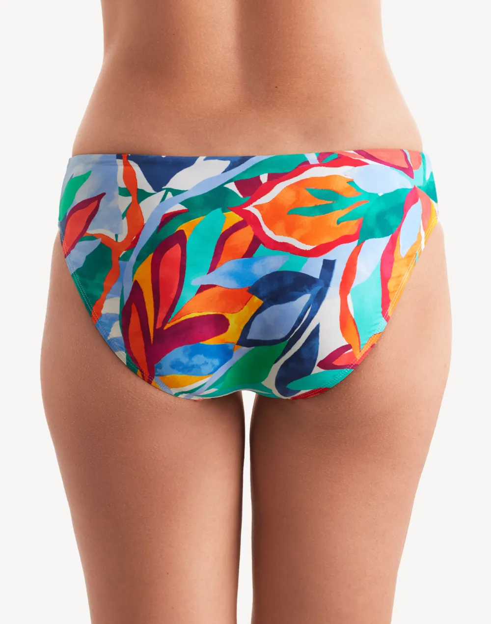 Radiant Floral Logan Mid Bikini Bottom sold by swimco product image thumbnail 2