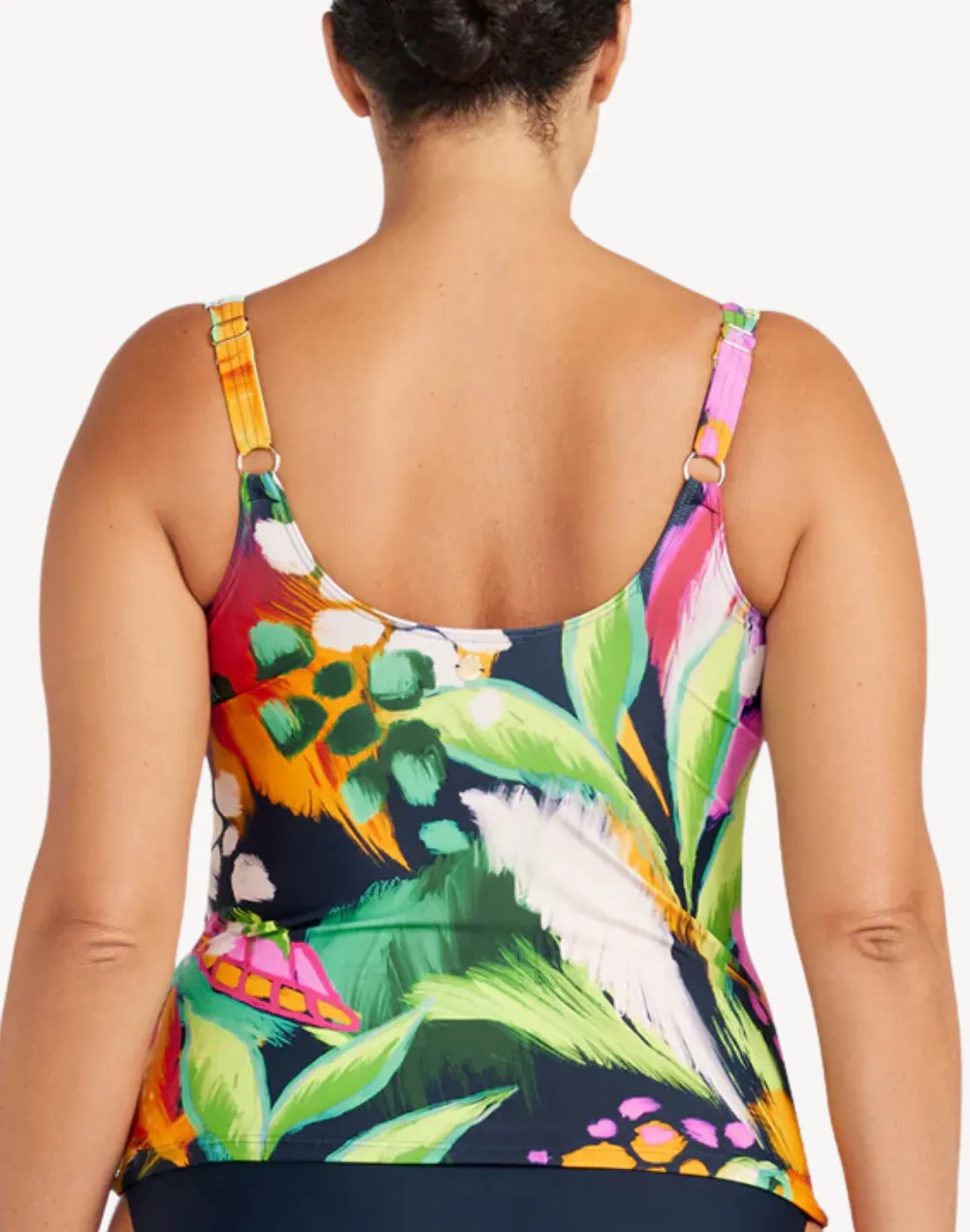Chelona Delacroix Plus Size Tankini Top sold by swimco product image thumbnail 2